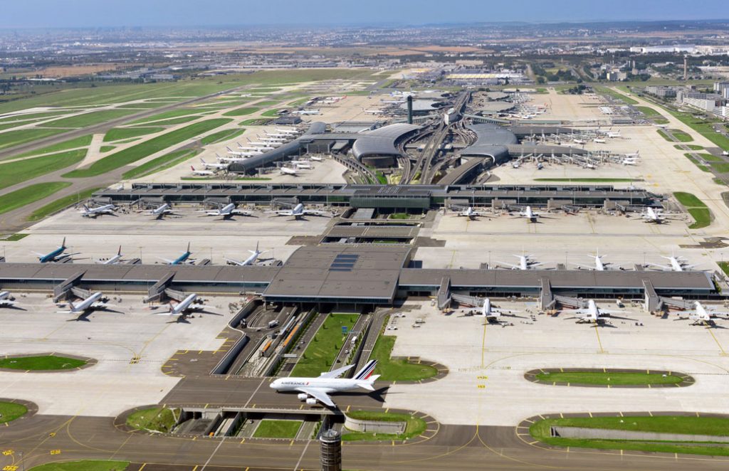 Charles de Gaulle international airport